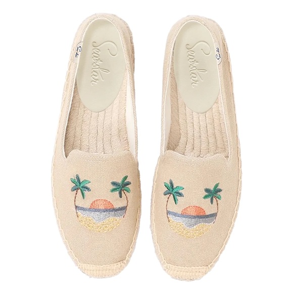 Bayside Beach Club Espadrille Sunset Ivory - Sea Star Beachwear - Picture 1 of 3